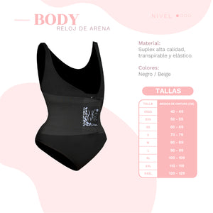 FAJA BODY + RELOJ DE ARENA